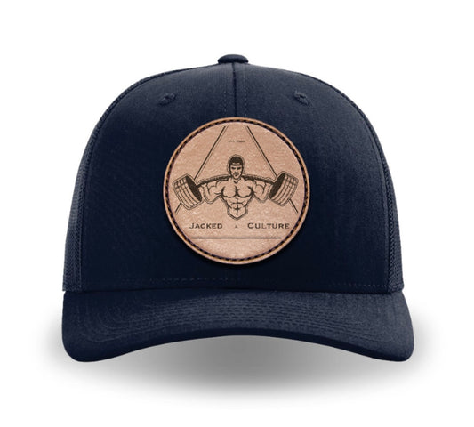 Navy Blue Jacked Culture Trucker